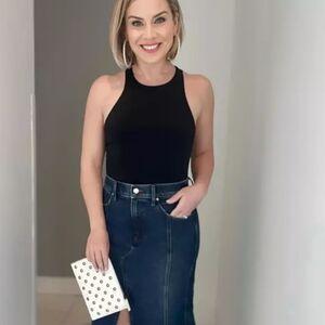 Express Grommet Embellished Clutch Wallet